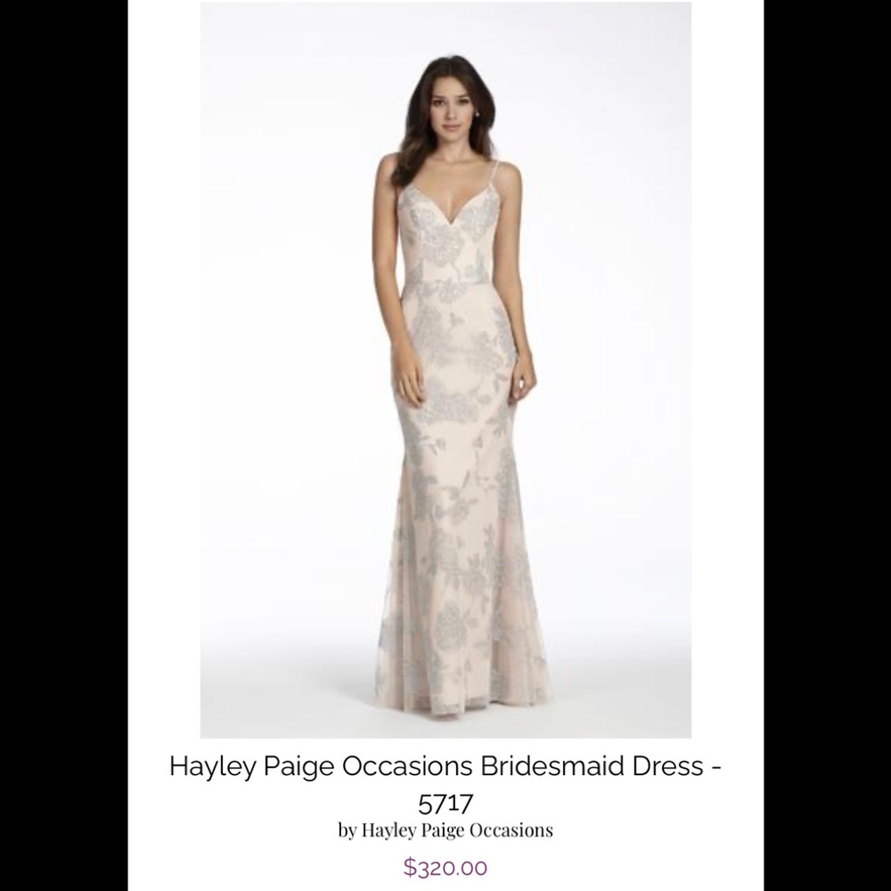 Hayley Paige from Nordstrom Spaghetti Strap Floral